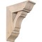 Ekena Millwork Olympic Traditional Smooth Bracket w/ Offset Brace, Douglas Fir, 7 1/2"W x 20"D x 24"H BKT0806X20X24OLY01SDF - alternate 1